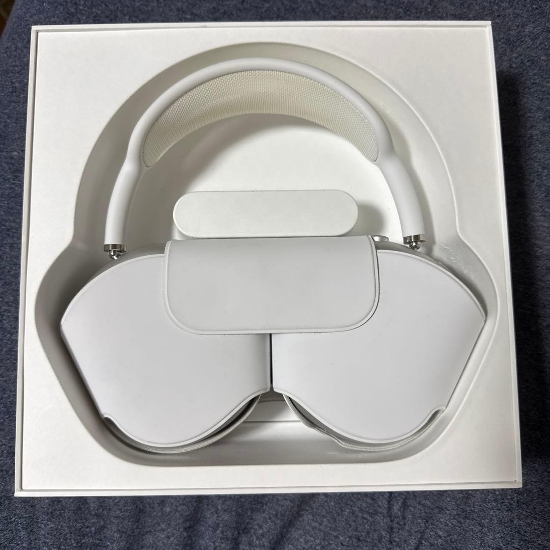 AirPods Max シルバー ホワイト 専用ケース付き