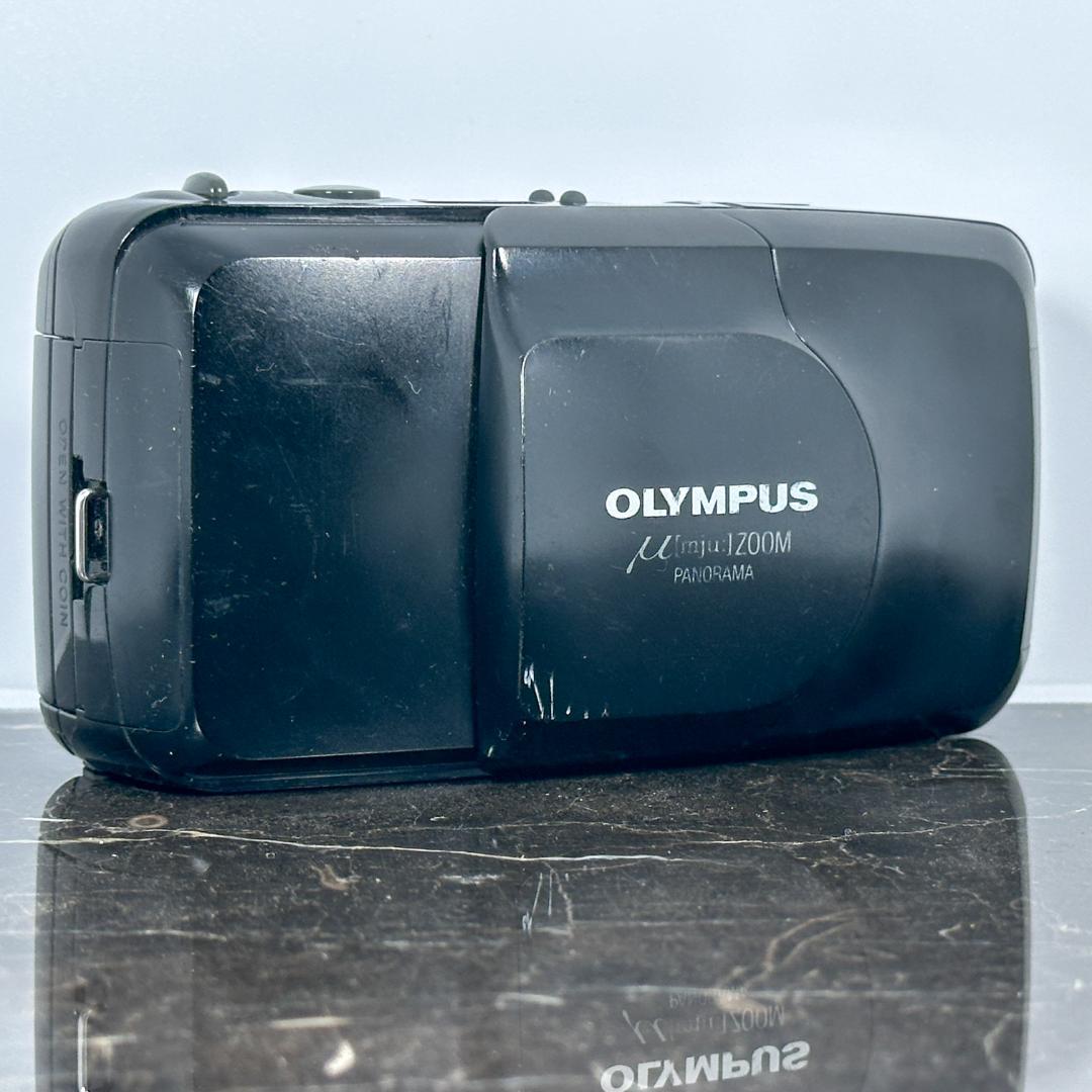 OLYMPUS μ ZOOM PANORAMA コンパクトフィルムカメラ◯