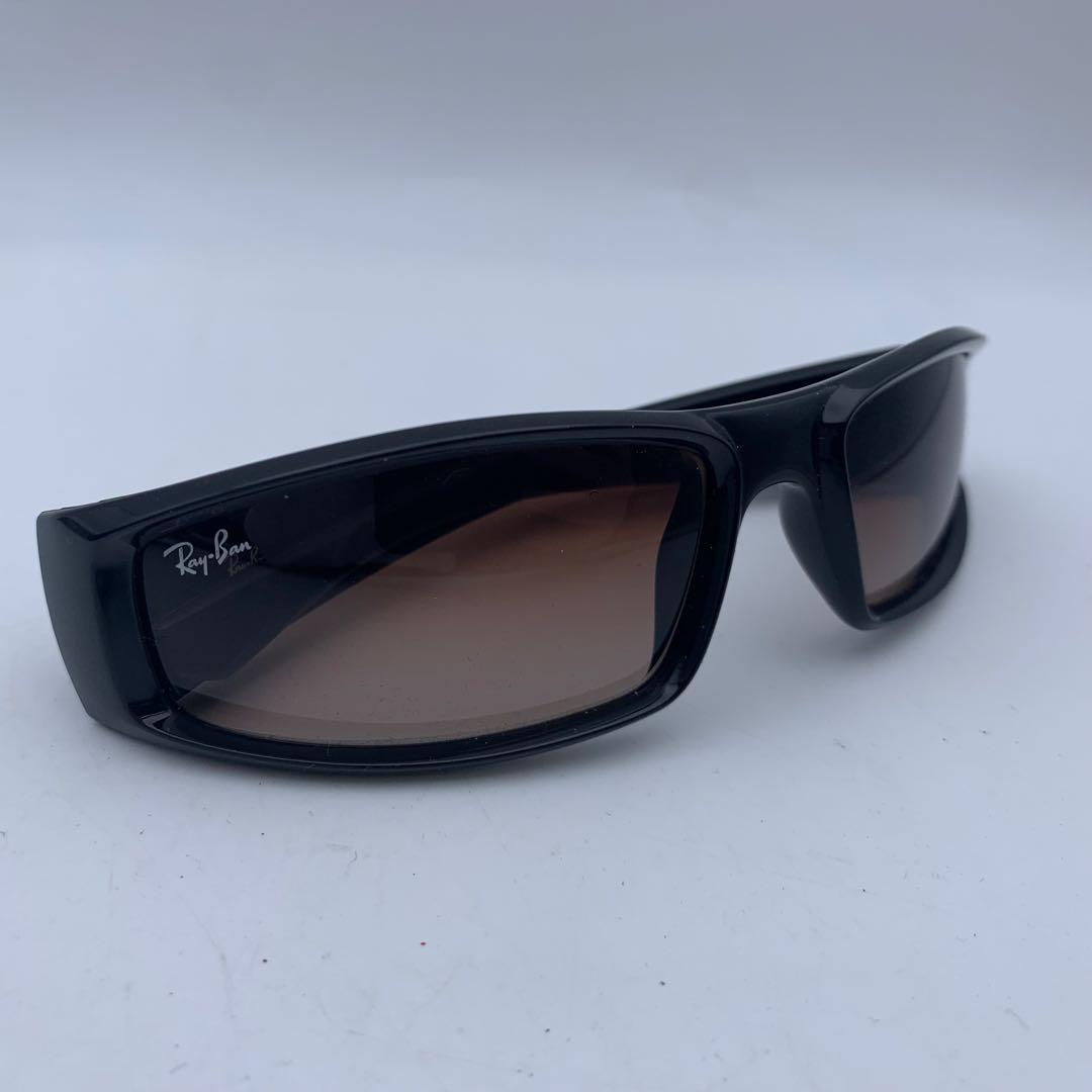 Ray-Ban レイバン RB4335 ブラックブラウン サングラス ケース付き