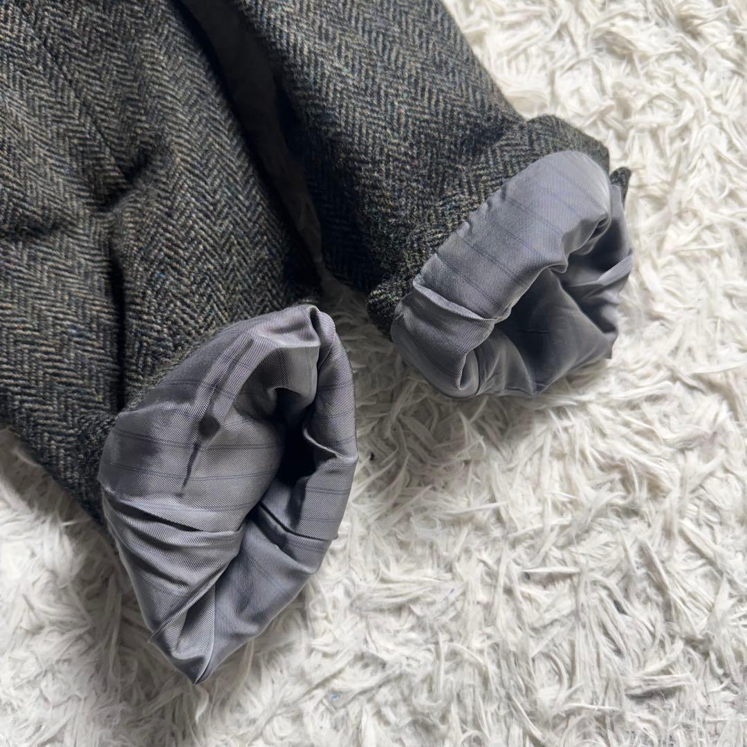 ハリスツイード 丸善 ヘリンボーン テーラードジャケット A7 L〜XL相当