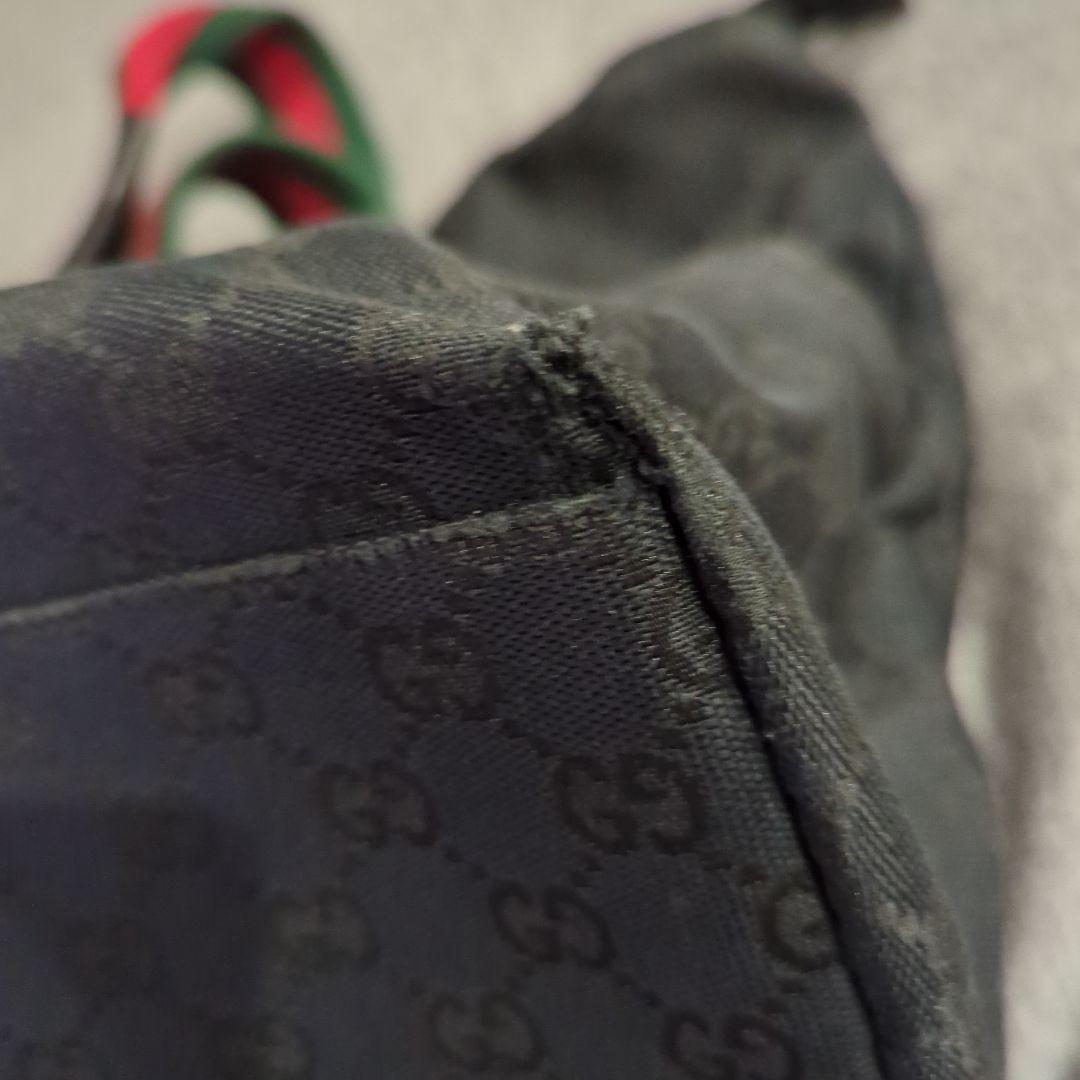 グッチ GGキャンバス シェリーライン マザーズバッグ 155524