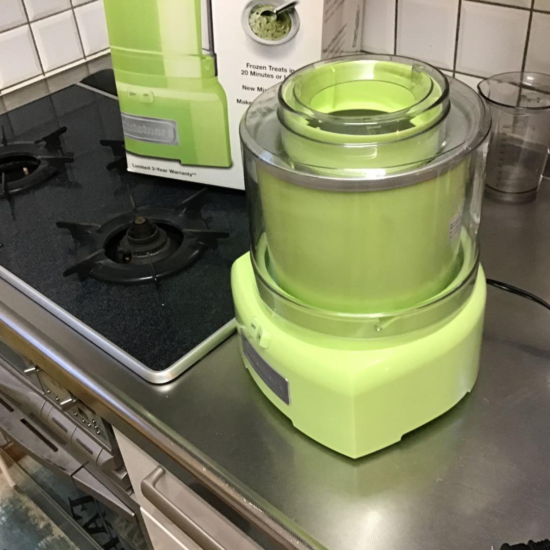 Cuisinart アイスクリームメーカー ライトグリーン 箱付き