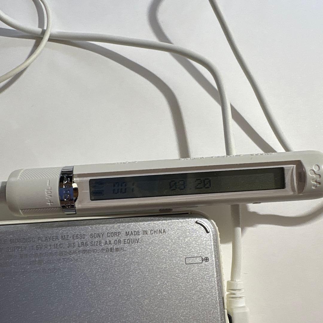 SONY MDウォークマンMZ-E630動作確認済み
