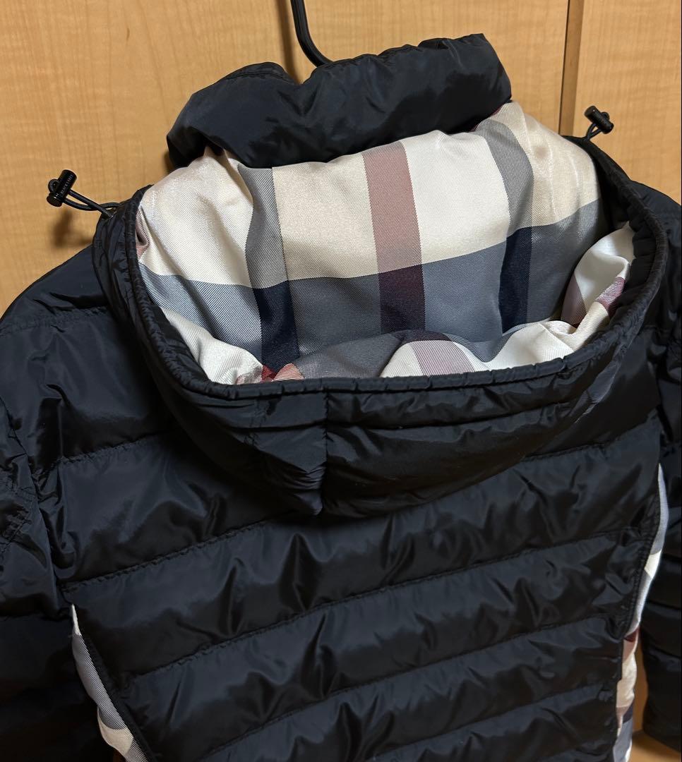 ブラックレーベルクレストブリッジ 店舗限定 CBチェック ダウンジャケット 美品