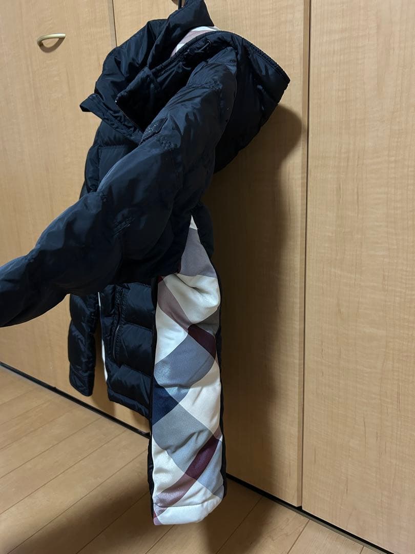 ブラックレーベルクレストブリッジ 店舗限定 CBチェック ダウンジャケット 美品