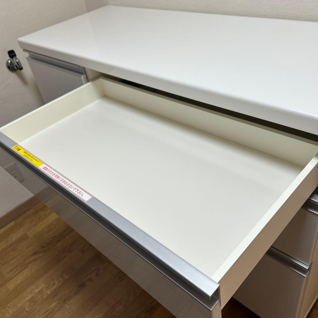 パモウナ　キッチンカウンター キャスター付き