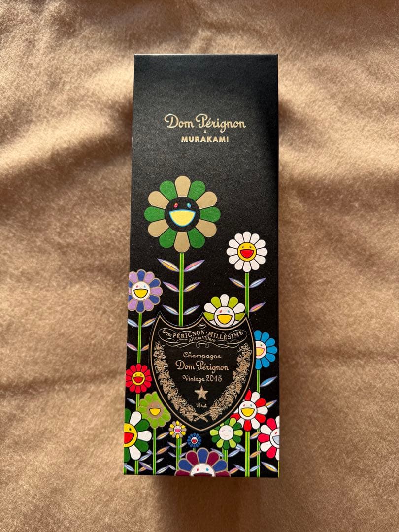 村上隆ドンペリ2015 限定品 ギフトボックス 新品未開栓　インテリアにも◎