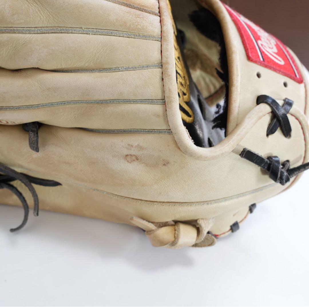 【良品】ローリングス HOH革 13インチ 外野兼用 軟式グラブ