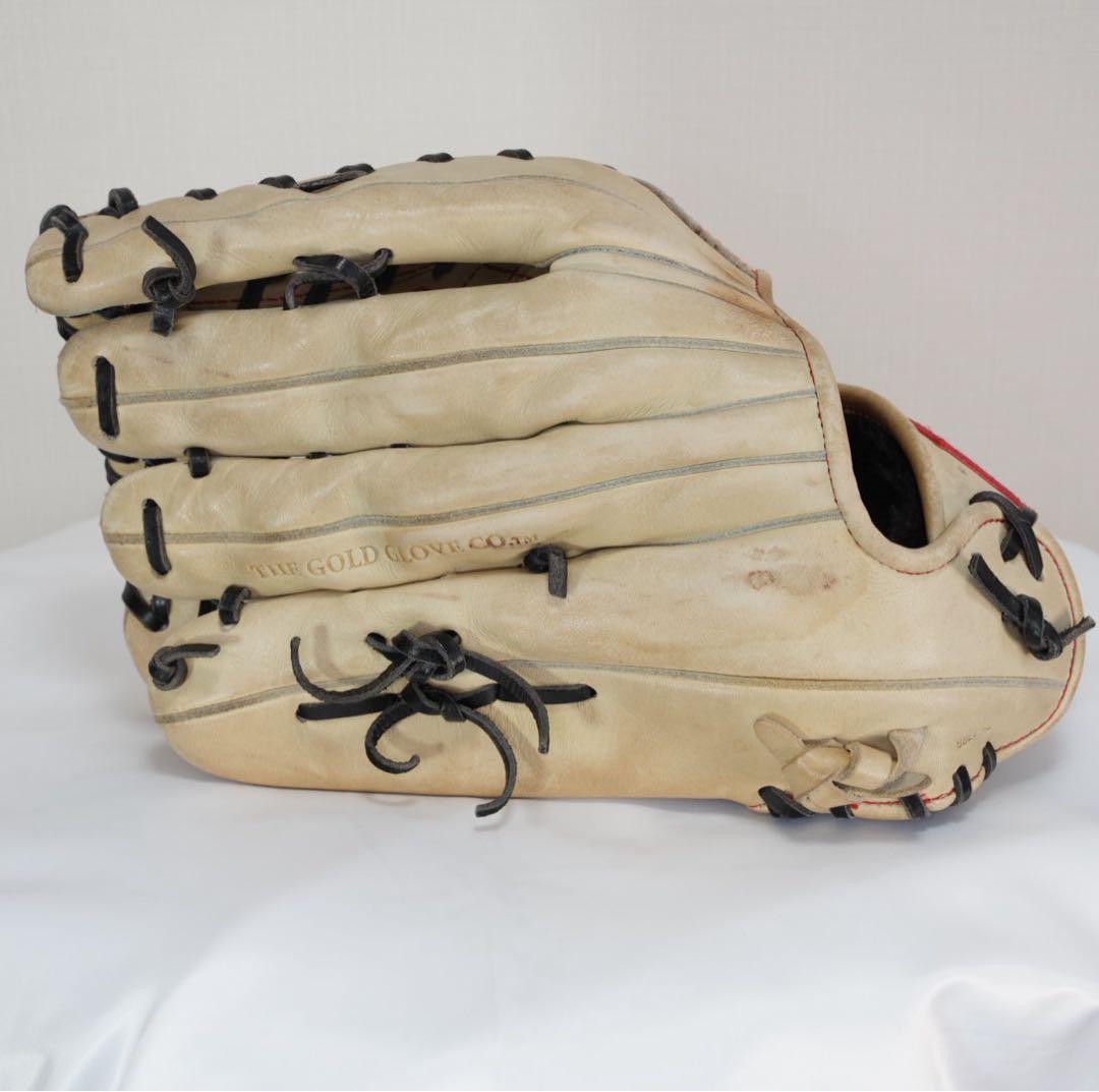 【良品】ローリングス HOH革 13インチ 外野兼用 軟式グラブ