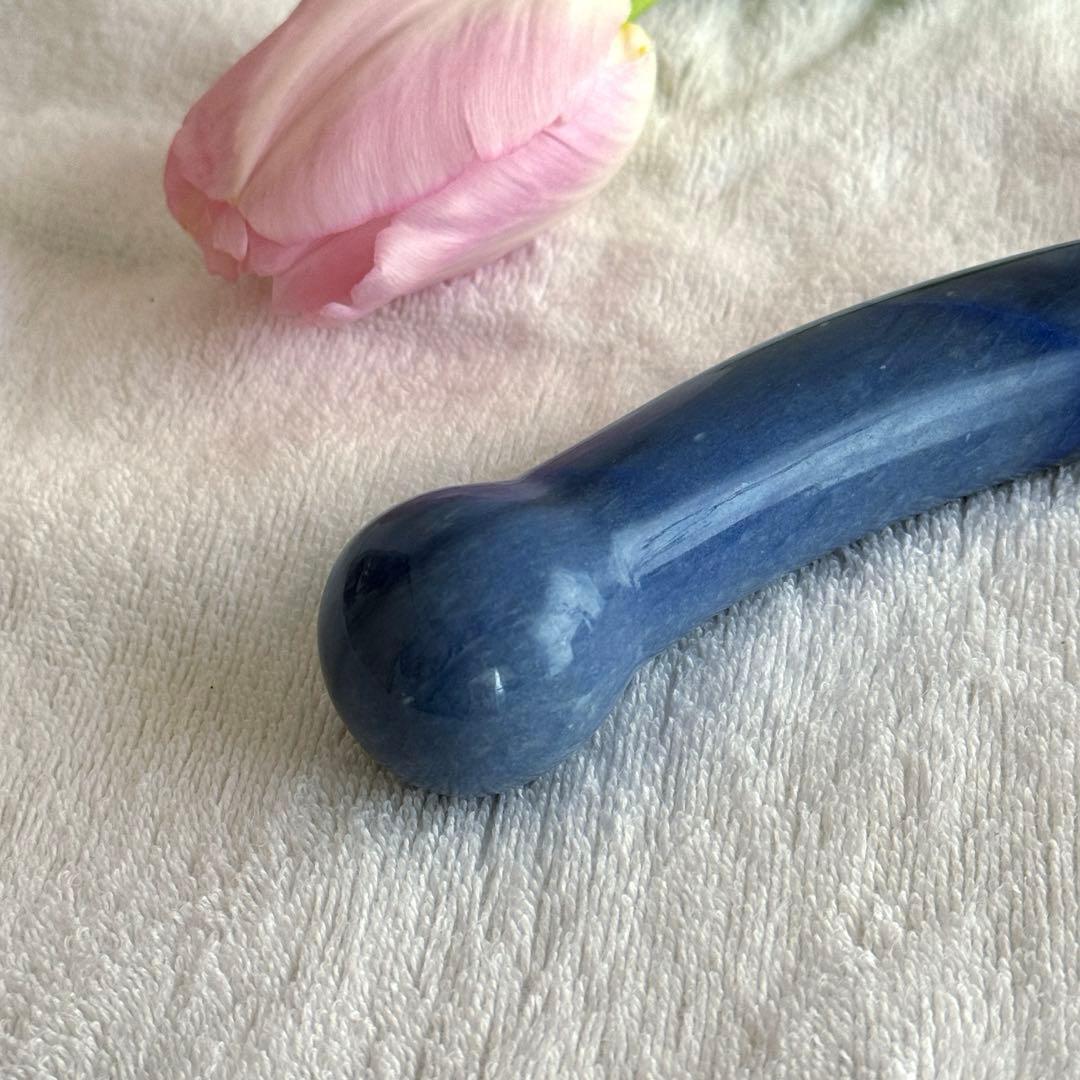 ブルーアベンチュリン　ヨニワンド　Deep Ocean Pleasury