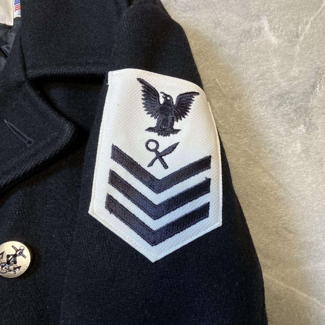 【希少】Schott ウール ピーコート 740N ワッペン USA製 38 L