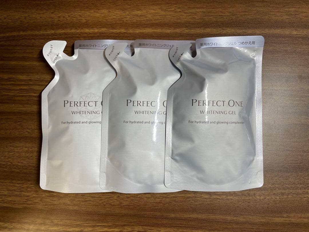 3個パーフェクトワン 薬用ホワイトニングジェル 75g 詰め替え つめかえ 詰替