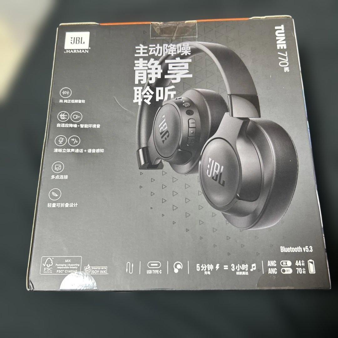 JBL TUNE 770NC ワイヤレスヘッドホン