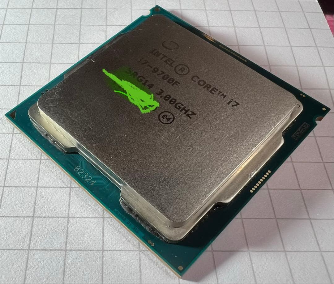 Intel Core i7-9700F 4.00GHz キレイなジャンク扱い品笑