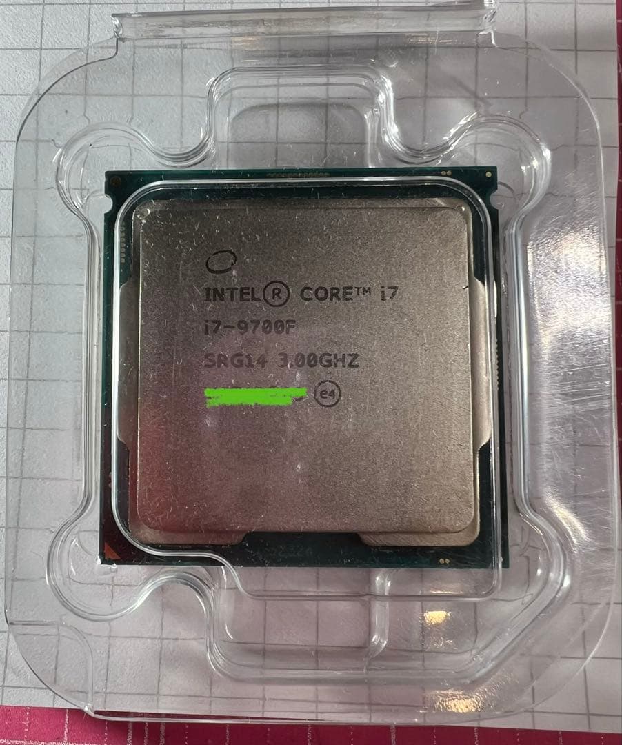 Intel Core i7-9700F 4.00GHz キレイなジャンク扱い品笑