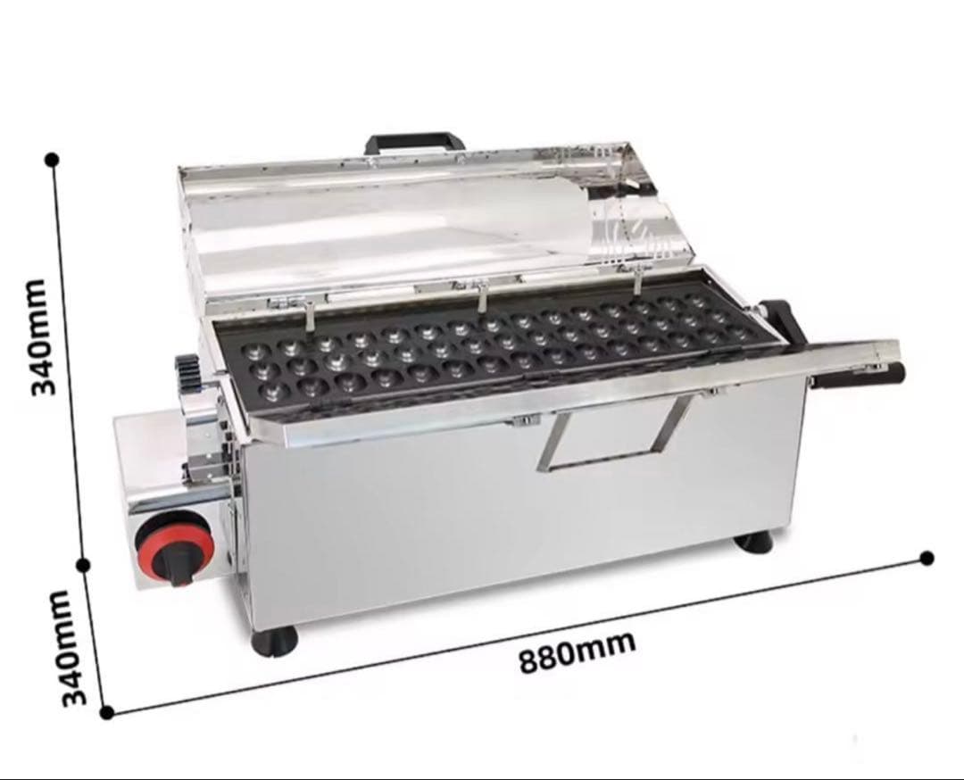 新品　ベビーカステラ　機器　45個　カステラ機　プロパンガスLP 業務用