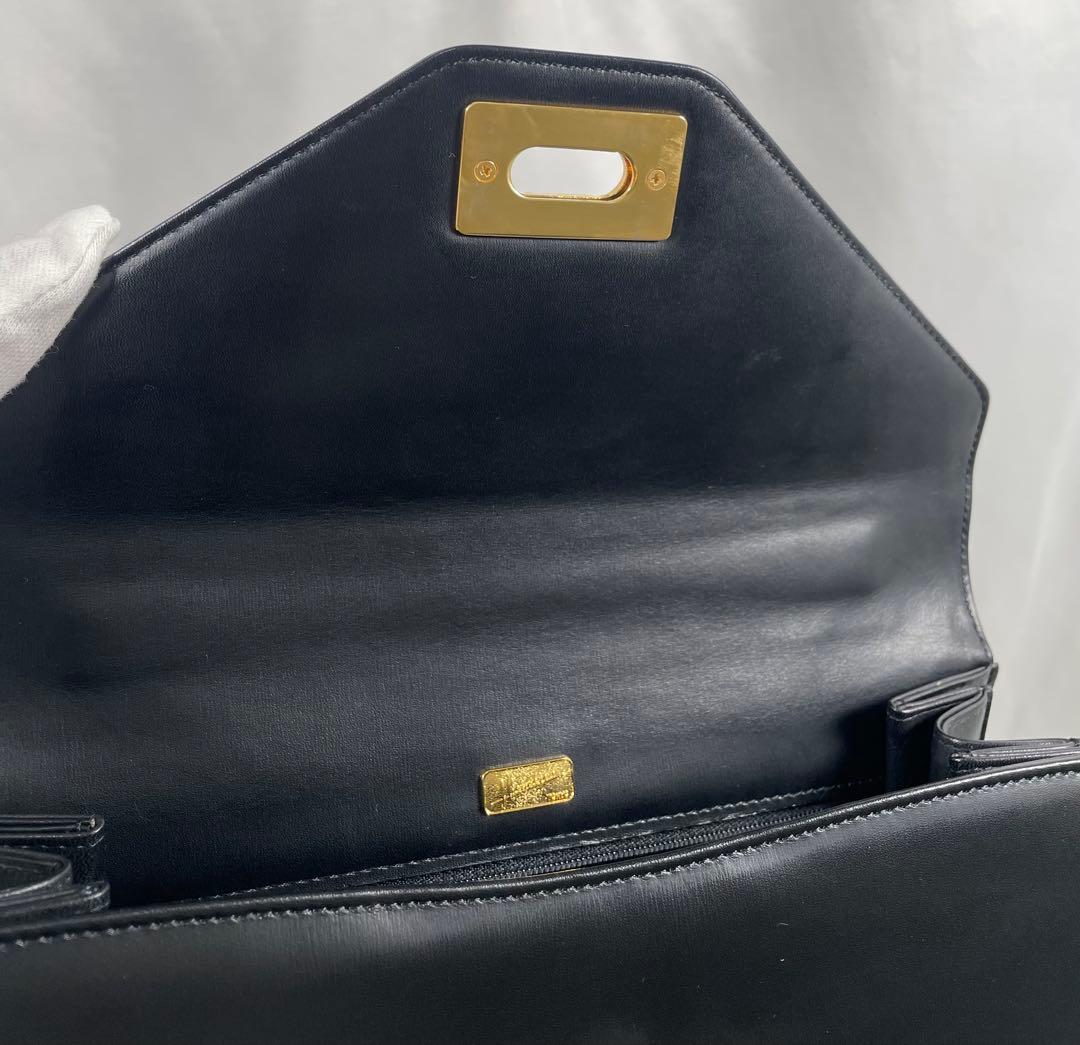 美品 HAMANO 濱野 ハマノ フォーマルバッグ トップハンドル レザー