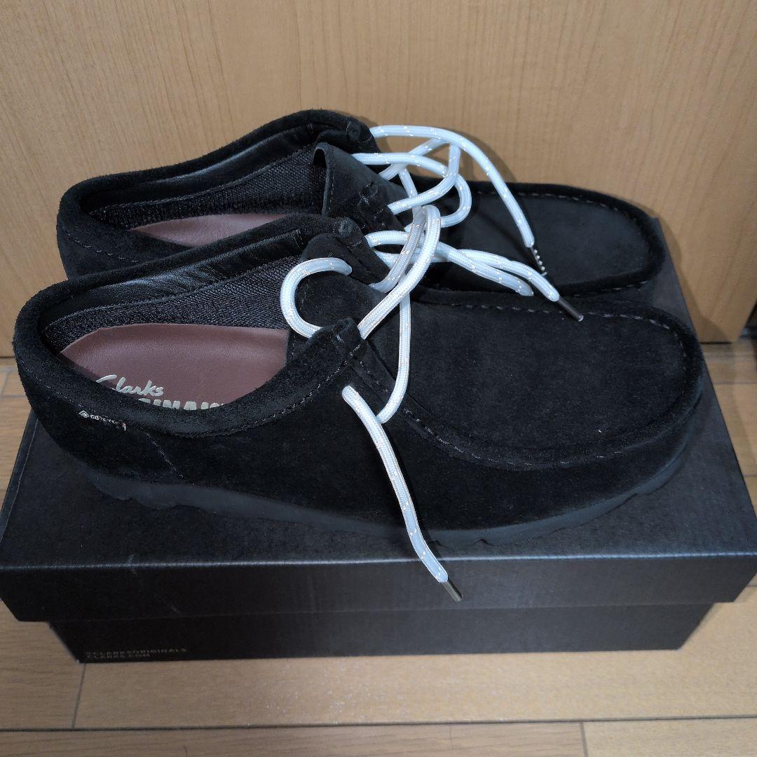 クラークス　ワラビー　ゴアテックス　26.5　UK8　GETABACO靴紐付き