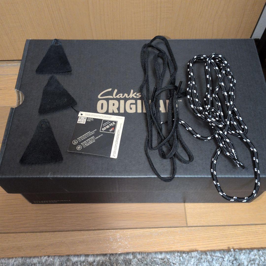 クラークス　ワラビー　ゴアテックス　26.5　UK8　GETABACO靴紐付き