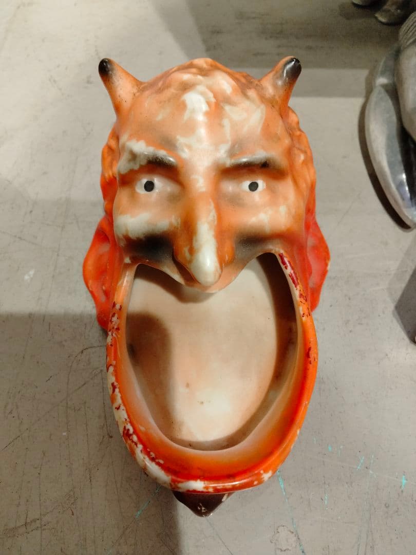 t*r様 40s デビル　サタン　ビンテージ　vintage ドクロ　スカル 灰