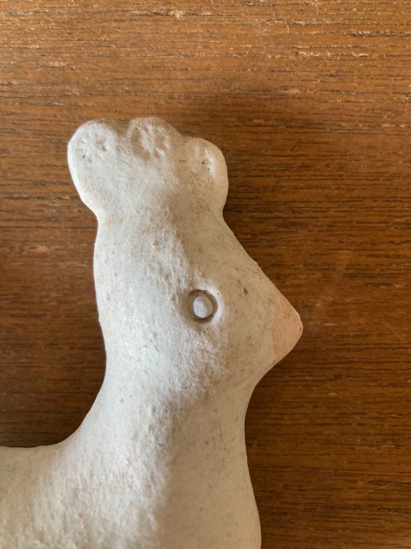 鹿児島睦　陶器　置物　鳥