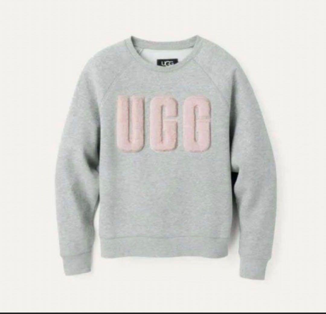 UGG グレー ロゴ トレーナー　スウェット