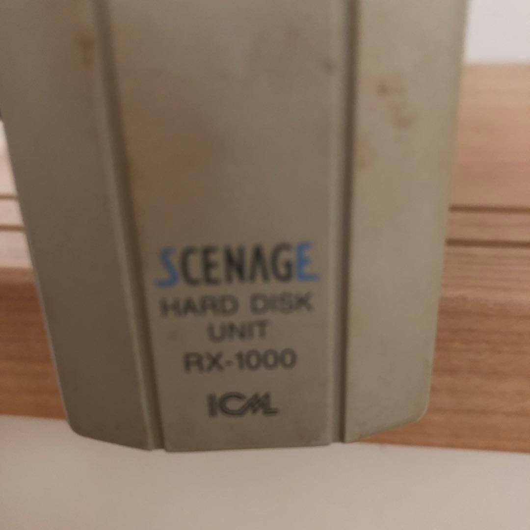 外付けハードディスク・ドライブ ICM SCENAGE HARD DISK UNIT RX-1000