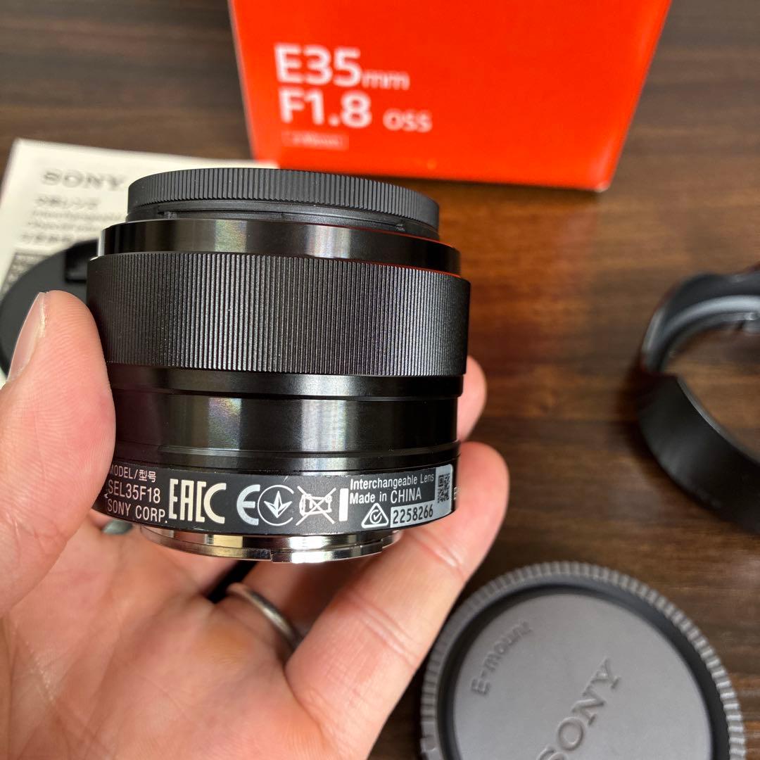 SONY Eマウント E 35mm F1.8 OSS SEL35F18