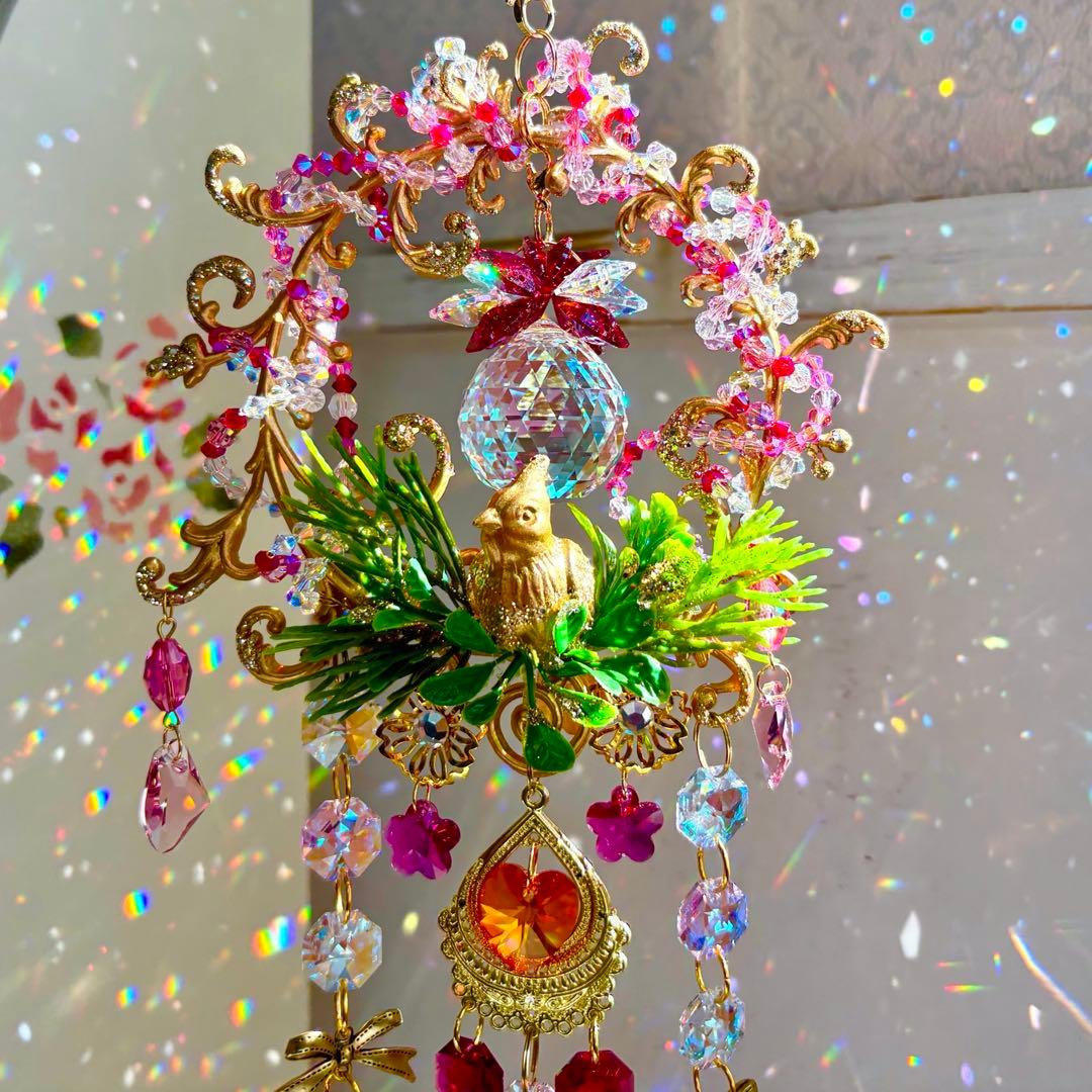 SWAROVSKIサンキャッチャー ✩.*˚