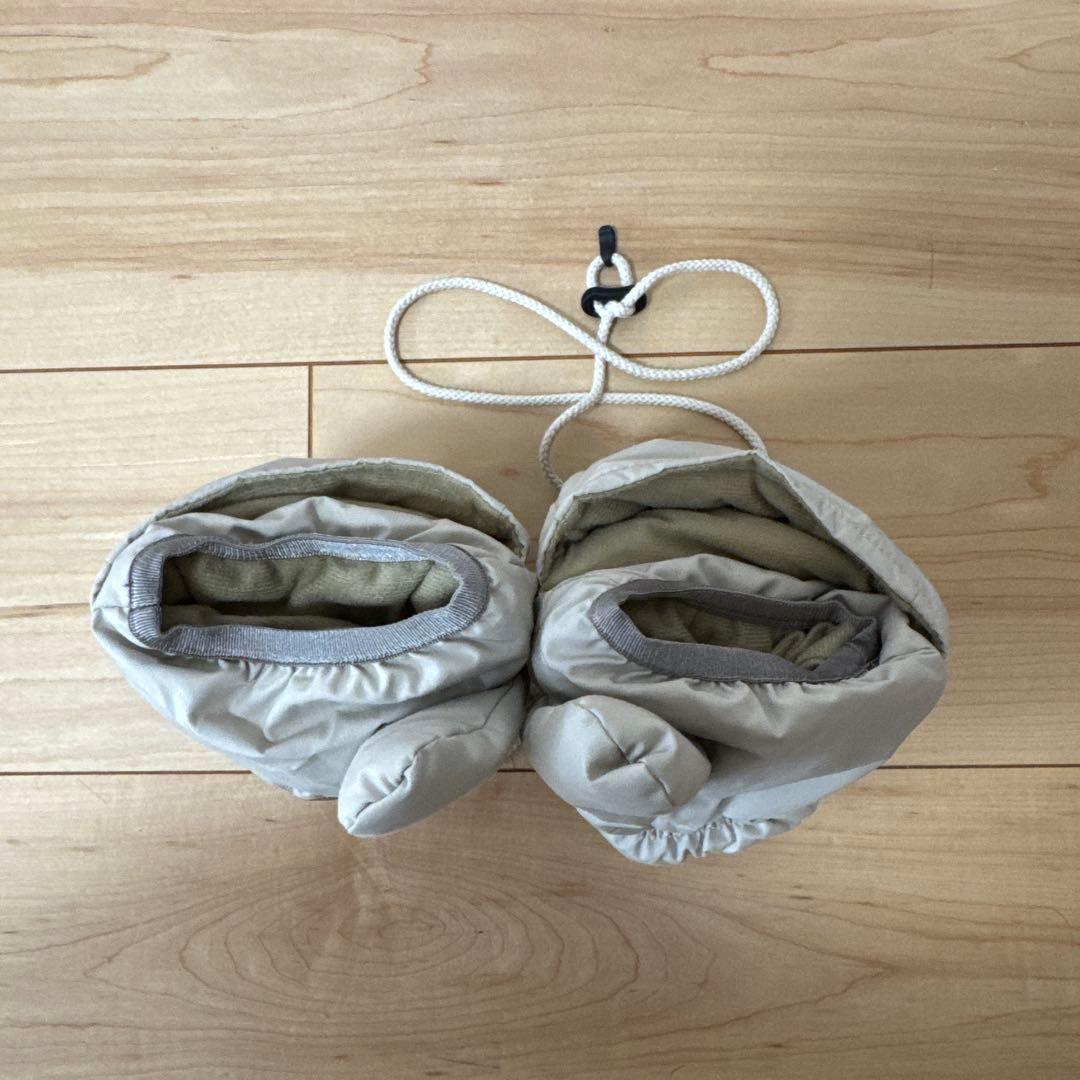 THE NORTH FACE ベージュ ナイロン ミトン 手袋