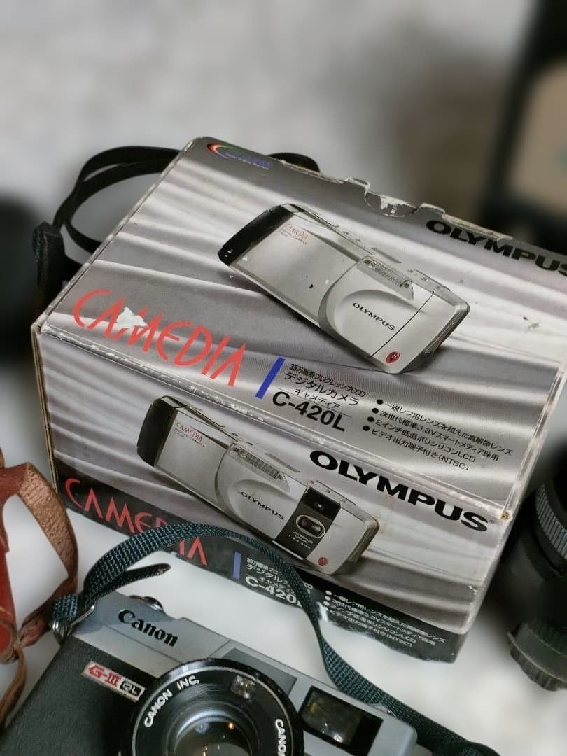 アンティーク　フィルムカメ　まとめ売り　Canon　MINOLTA　CONTAX