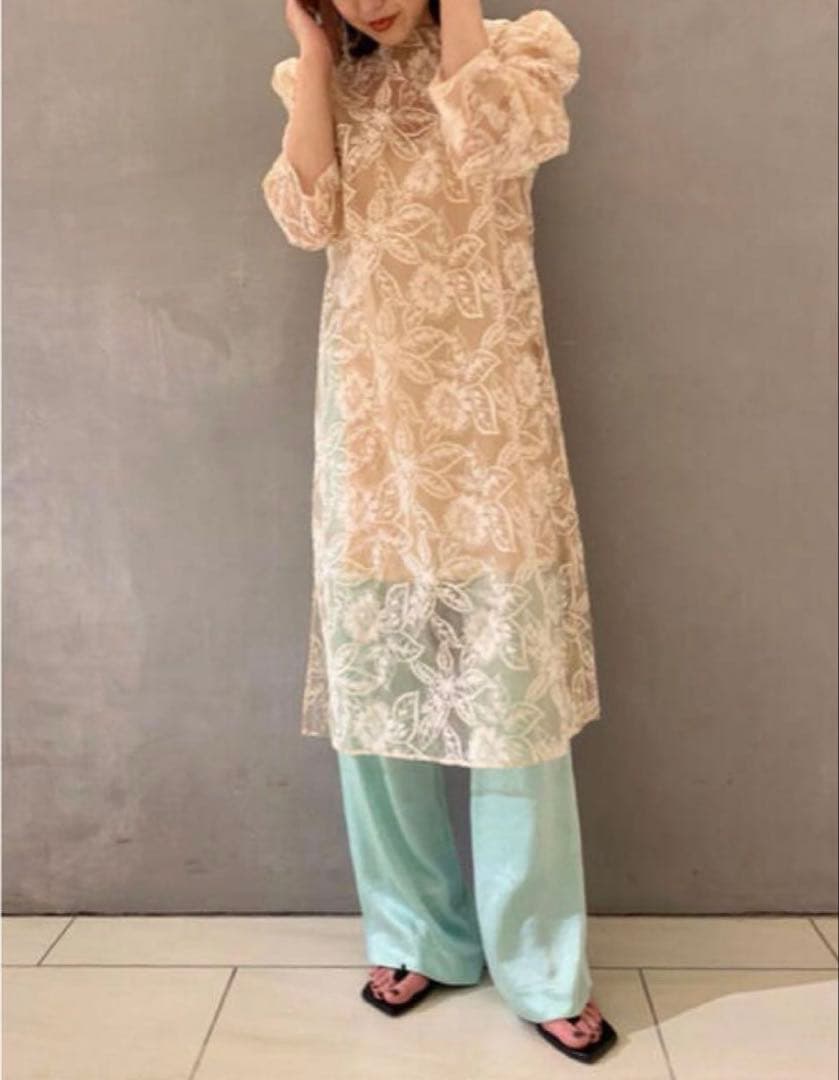 FUMIE TANAKA シースルーワンピース