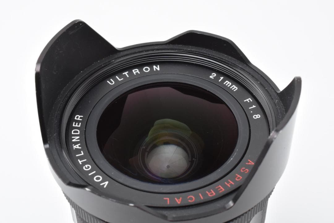 【良品】フォクトレンダー Ultron 21mm F1.8 Mマウント #398