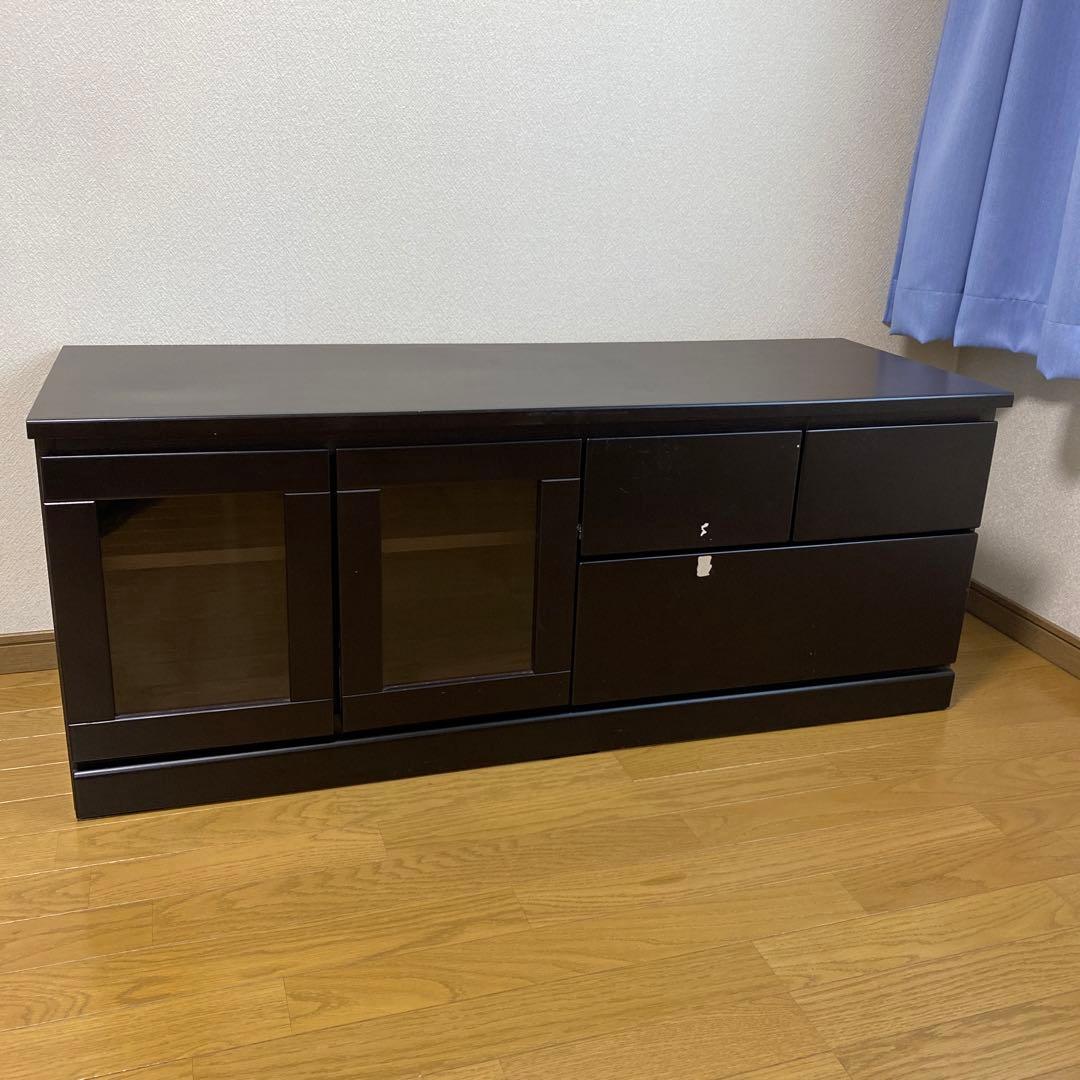 ニトリ　テレビ台　120 ダークブラウン　ローボード