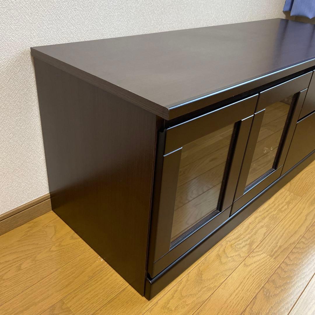 ニトリ　テレビ台　120 ダークブラウン　ローボード