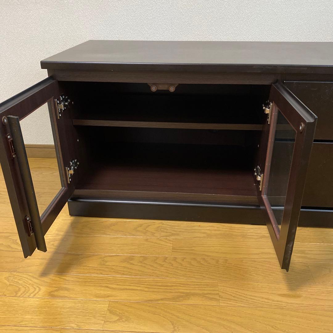 ニトリ　テレビ台　120 ダークブラウン　ローボード