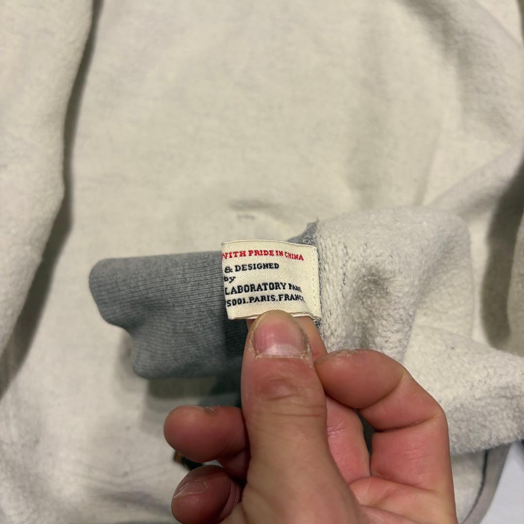 EVISU ジップアップスウェット　ロゴプリント　カモメ　希少デザイン　Y2K