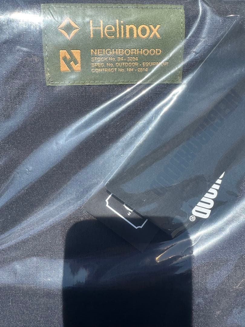 バッグ NEIGHBORHOOD NH HELINOX TOTEBAG M BLACK
