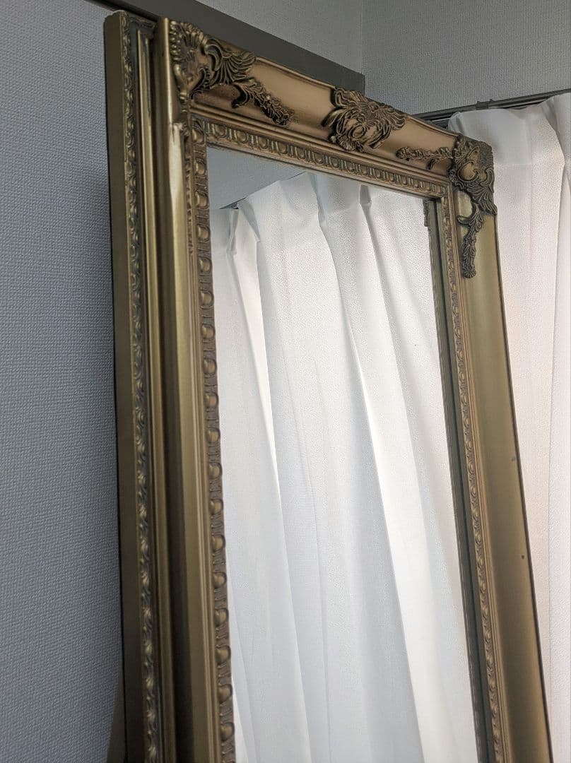 アンティークミラー　幅60cm