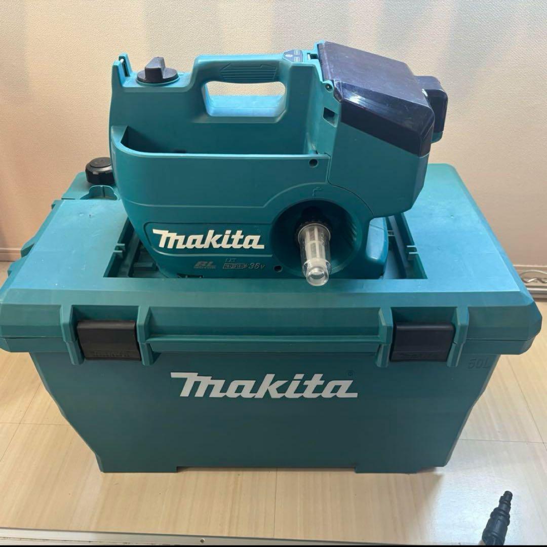 Makita 高圧洗浄機本体 50L MHW080DZK 36V(本体ケース付)