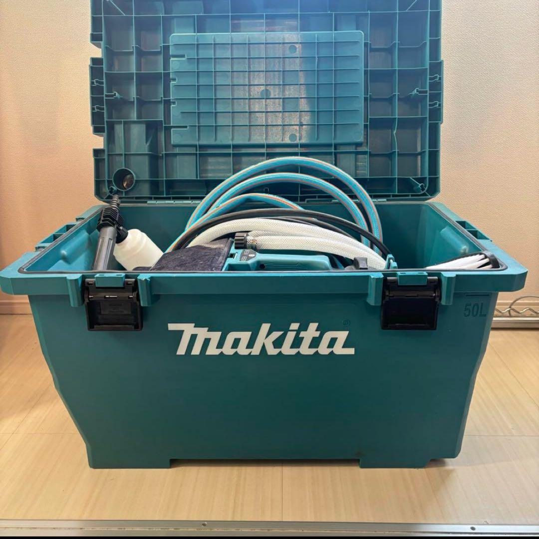 Makita 高圧洗浄機本体 50L MHW080DZK 36V(本体ケース付)