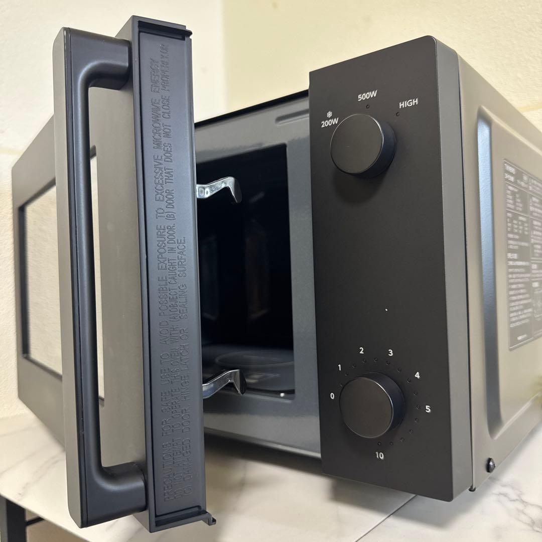 ほぼ未使用 TWINBIRD 2024年製 単機能電子レンジ 18L Hzフリー