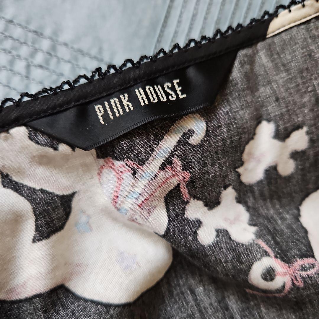 ★ピンクハウス★❤️エトワールシュクレロングワンピース✨被せ段々✨黒