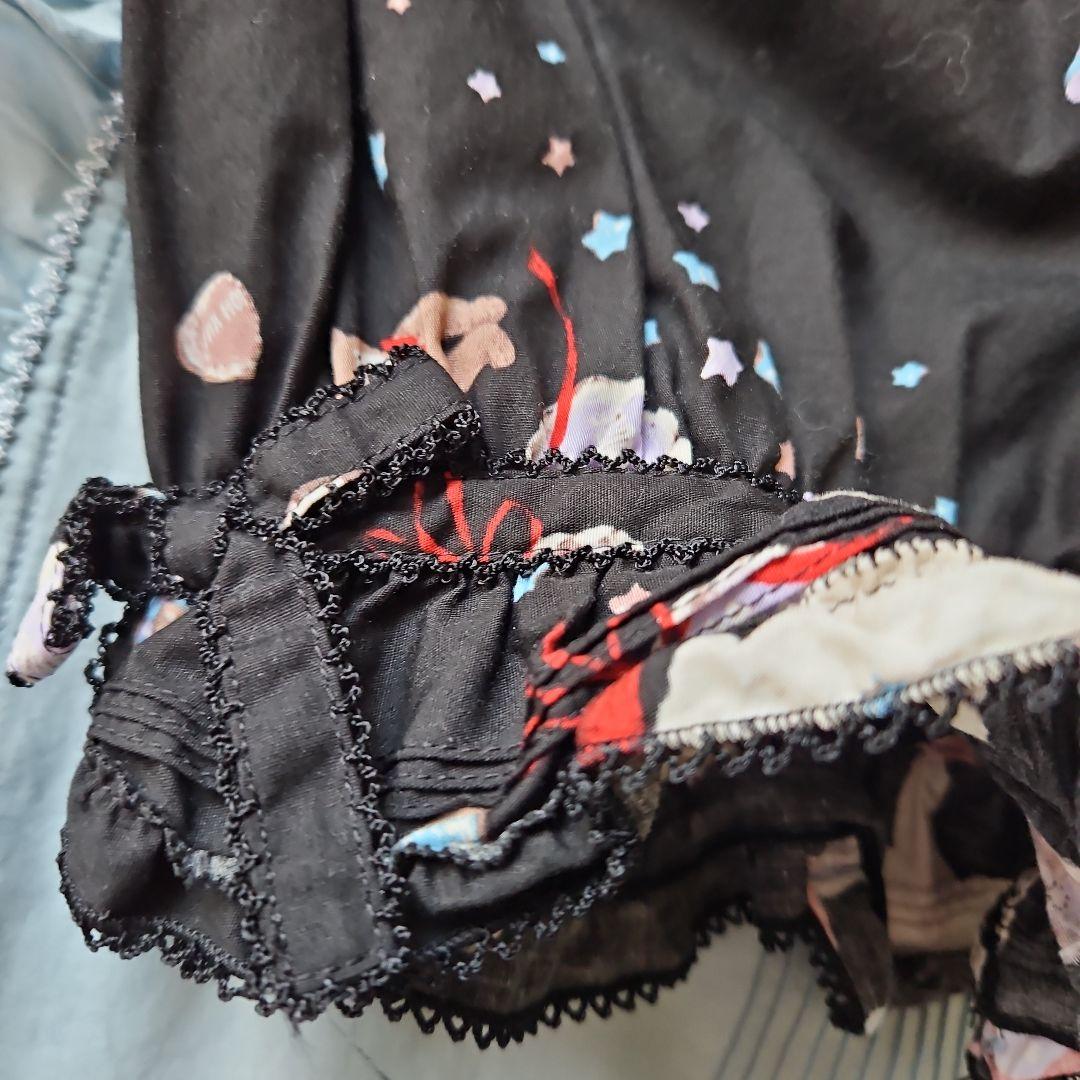 ★ピンクハウス★❤️エトワールシュクレロングワンピース✨被せ段々✨黒