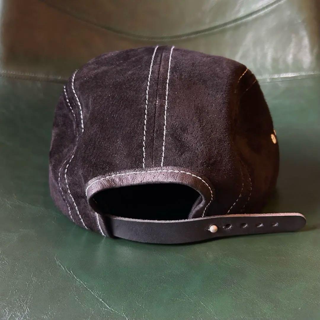 Hender Scheme キャップ　ブラック　白ステッチ