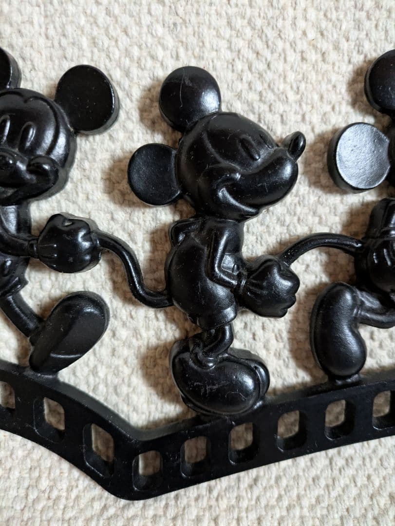 Disney ミッキーマウス インテリアプレート／鋳物