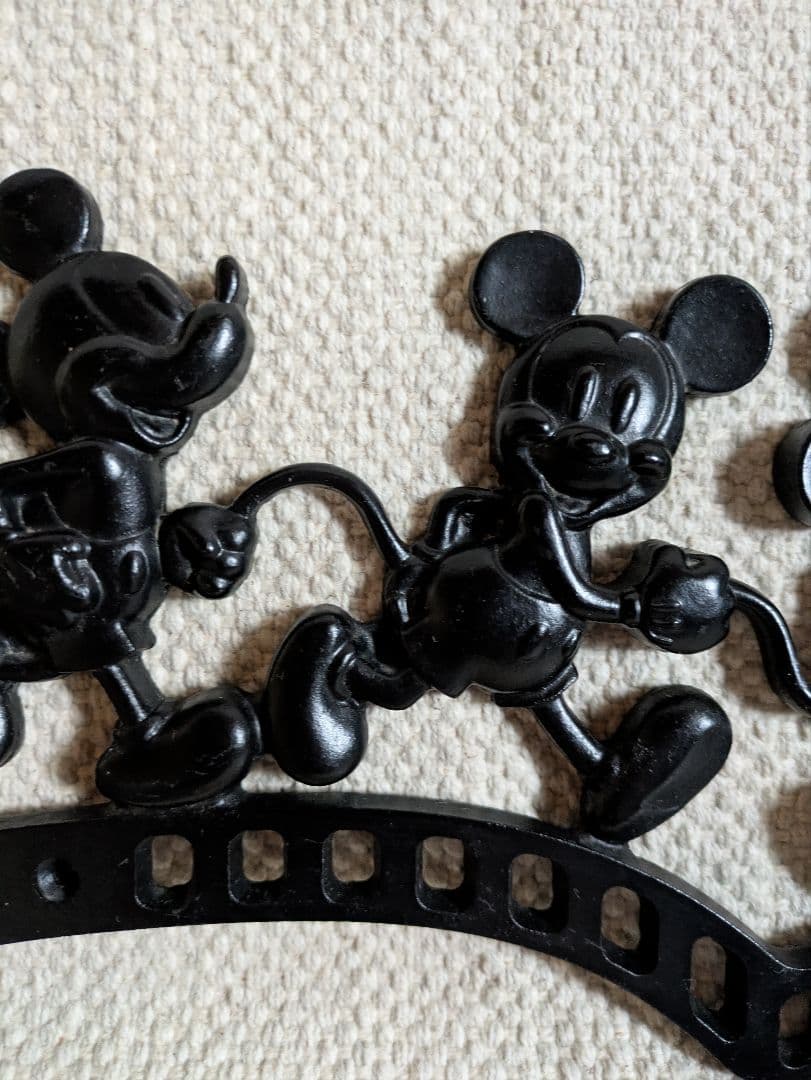 Disney ミッキーマウス インテリアプレート／鋳物