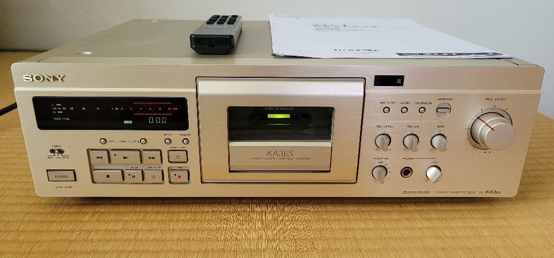 SONY ソニーカセットデッキ TC-KA3ES メンテ済み