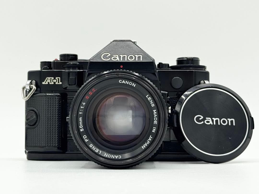 【完動品】Canon A-1 + FD 50mm F1.4 S.S.C.