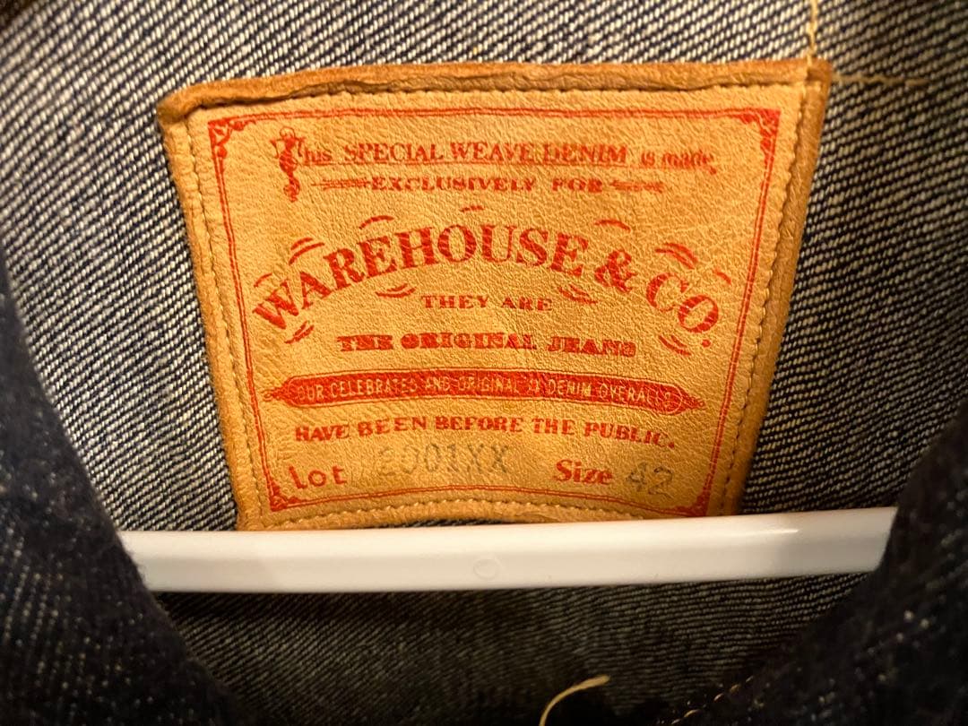 ウェアハウス　2001XX 有楽町店限定　42 5つボタン　下ポケ